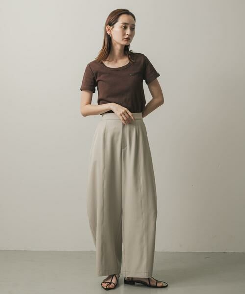 SENSE OF PLACE by URBAN RESEARCH / センスオブプレイス バイ アーバンリサーチ その他パンツ | センターシームカーブパンツ | 詳細13