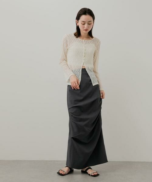 SENSE OF PLACE by URBAN RESEARCH / センスオブプレイス バイ アーバンリサーチ スカート | ドレープアイラインスカート | 詳細14