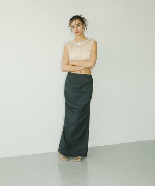 SENSE OF PLACE by URBAN RESEARCH / センスオブプレイス バイ アーバンリサーチ スカート | ドレープアイラインスカート | 詳細15