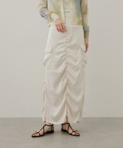 SENSE OF PLACE by URBAN RESEARCH / センスオブプレイス バイ アーバンリサーチ スカート | サテンサイドポケットスカート