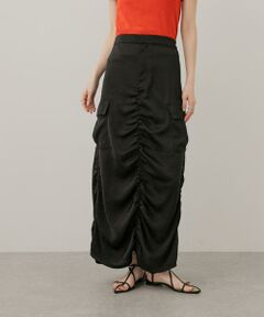 SENSE OF PLACE by URBAN RESEARCH / センスオブプレイス バイ アーバンリサーチ スカート | サテンサイドポケットスカート