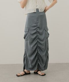 SENSE OF PLACE by URBAN RESEARCH / センスオブプレイス バイ アーバンリサーチ スカート | サテンサイドポケットスカート