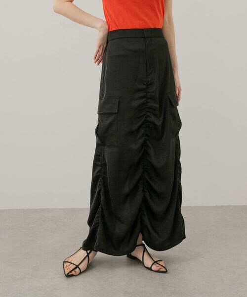 SENSE OF PLACE by URBAN RESEARCH / センスオブプレイス バイ アーバンリサーチ スカート | サテンサイドポケットスカート | 詳細8