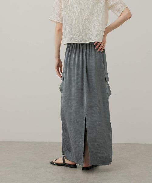 SENSE OF PLACE by URBAN RESEARCH / センスオブプレイス バイ アーバンリサーチ スカート | サテンサイドポケットスカート | 詳細18