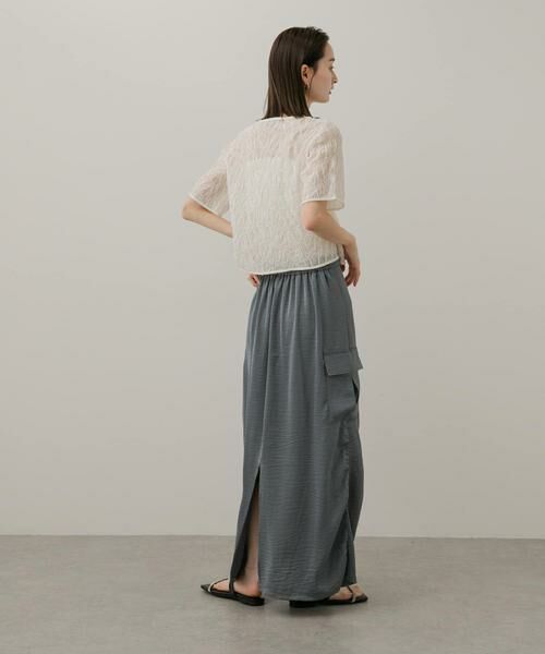SENSE OF PLACE by URBAN RESEARCH / センスオブプレイス バイ アーバンリサーチ スカート | サテンサイドポケットスカート | 詳細21
