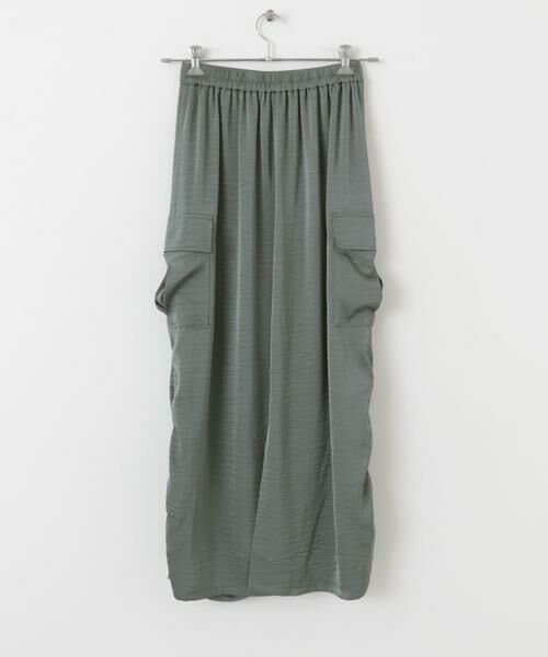 SENSE OF PLACE by URBAN RESEARCH / センスオブプレイス バイ アーバンリサーチ スカート | サテンサイドポケットスカート | 詳細25