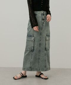 SENSE OF PLACE by URBAN RESEARCH / センスオブプレイス バイ アーバンリサーチ スカート | カーゴデニムスカート
