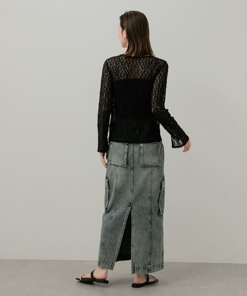 SENSE OF PLACE by URBAN RESEARCH / センスオブプレイス バイ アーバンリサーチ スカート | カーゴデニムスカート | 詳細4