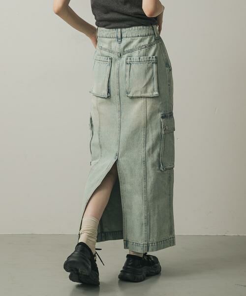 SENSE OF PLACE by URBAN RESEARCH / センスオブプレイス バイ アーバンリサーチ スカート | カーゴデニムスカート | 詳細14
