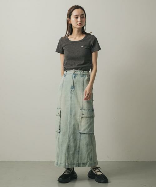 SENSE OF PLACE by URBAN RESEARCH / センスオブプレイス バイ アーバンリサーチ スカート | カーゴデニムスカート | 詳細15
