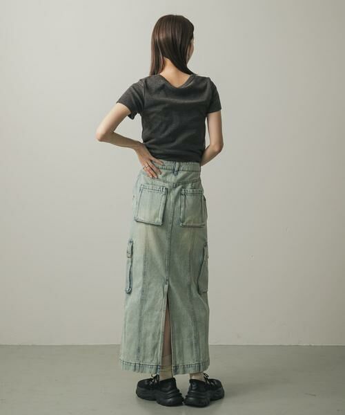 SENSE OF PLACE by URBAN RESEARCH / センスオブプレイス バイ アーバンリサーチ スカート | カーゴデニムスカート | 詳細16