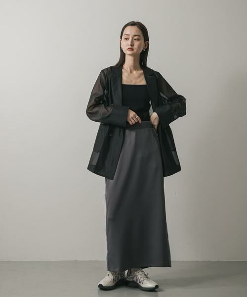 SENSE OF PLACE by URBAN RESEARCH / センスオブプレイス バイ アーバンリサーチ スカート | ジップポケットサイドラインスカート | 詳細27