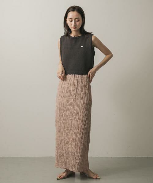 SENSE OF PLACE by URBAN RESEARCH / センスオブプレイス バイ アーバンリサーチ スカート | シアーフクレジャガードスカート | 詳細2