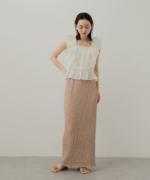 SENSE OF PLACE by URBAN RESEARCH / センスオブプレイス バイ アーバンリサーチ スカート | シアーフクレジャガードスカート | 詳細6