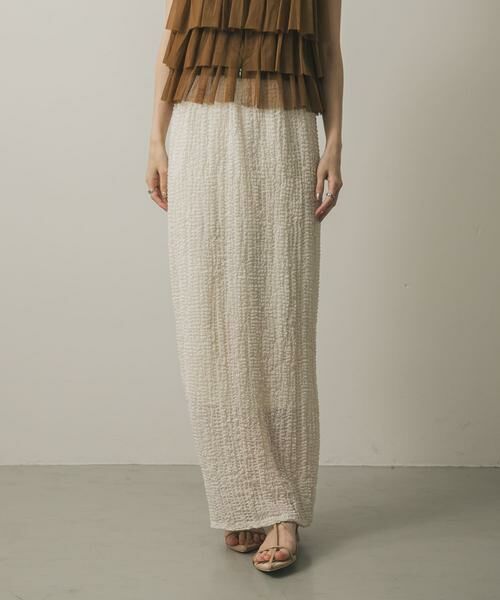 SENSE OF PLACE by URBAN RESEARCH / センスオブプレイス バイ アーバンリサーチ スカート | シアーフクレジャガードスカート | 詳細9
