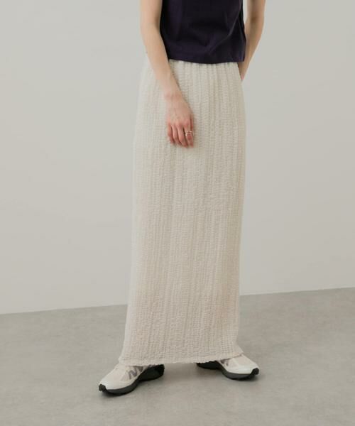 SENSE OF PLACE by URBAN RESEARCH / センスオブプレイス バイ アーバンリサーチ スカート | シアーフクレジャガードスカート | 詳細13