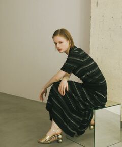 SENSE OF PLACE by URBAN RESEARCH / センスオブプレイス バイ アーバンリサーチ スカート | マルチボーダーニットスカート