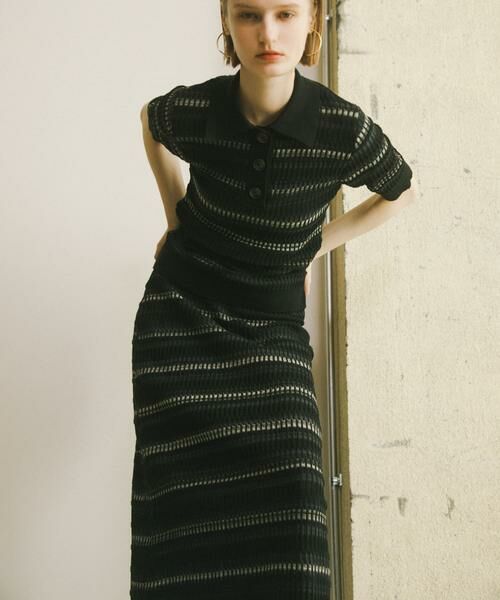 SENSE OF PLACE by URBAN RESEARCH / センスオブプレイス バイ アーバンリサーチ スカート | マルチボーダーニットスカート | 詳細11