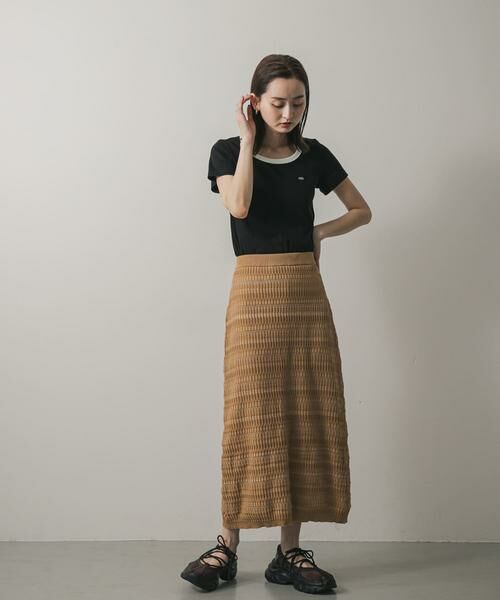 SENSE OF PLACE by URBAN RESEARCH / センスオブプレイス バイ アーバンリサーチ スカート | マルチボーダーニットスカート | 詳細21