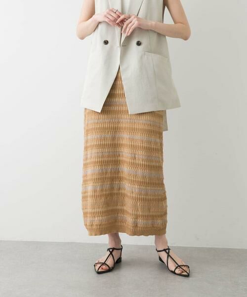 SENSE OF PLACE by URBAN RESEARCH / センスオブプレイス バイ アーバンリサーチ スカート | マルチボーダーニットスカート | 詳細22