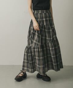 SENSE OF PLACE by URBAN RESEARCH / センスオブプレイス バイ アーバンリサーチ スカート | チェックボリュームスカート