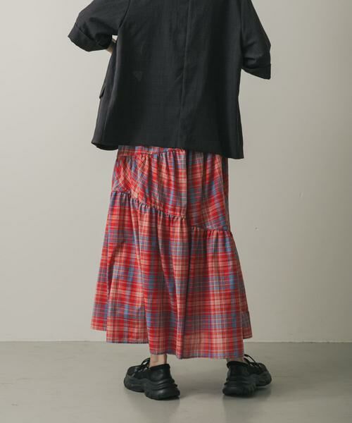 SENSE OF PLACE by URBAN RESEARCH / センスオブプレイス バイ アーバンリサーチ スカート | チェックボリュームスカート | 詳細2
