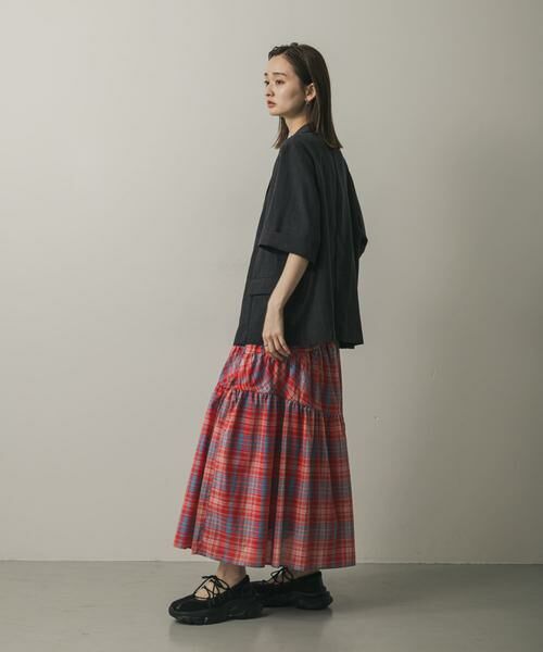 SENSE OF PLACE by URBAN RESEARCH / センスオブプレイス バイ アーバンリサーチ スカート | チェックボリュームスカート | 詳細4
