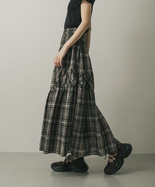 SENSE OF PLACE by URBAN RESEARCH / センスオブプレイス バイ アーバンリサーチ スカート | チェックボリュームスカート | 詳細23