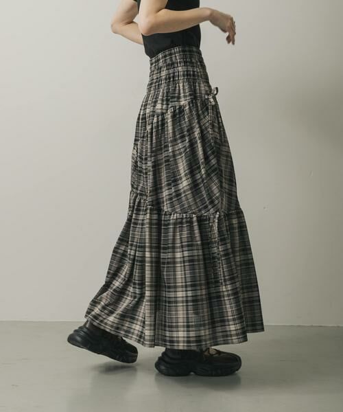 SENSE OF PLACE by URBAN RESEARCH / センスオブプレイス バイ アーバンリサーチ スカート | チェックボリュームスカート | 詳細24