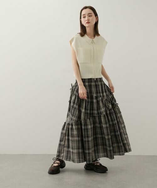 SENSE OF PLACE by URBAN RESEARCH / センスオブプレイス バイ アーバンリサーチ スカート | チェックボリュームスカート | 詳細28