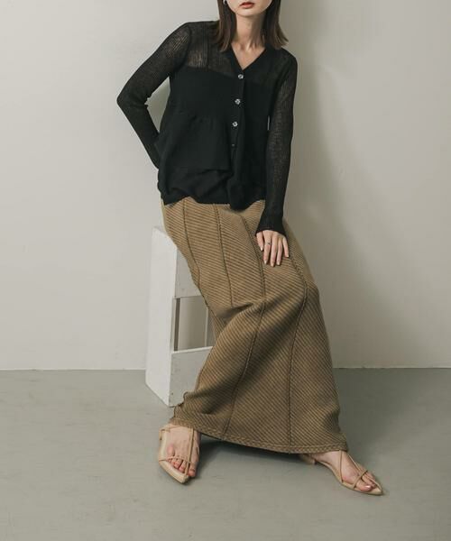 SENSE OF PLACE by URBAN RESEARCH / センスオブプレイス バイ アーバンリサーチ スカート | バイアスリブスカート | 詳細8