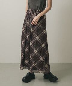 SENSE OF PLACE by URBAN RESEARCH / センスオブプレイス バイ アーバンリサーチ スカート | シアーチェックスカート