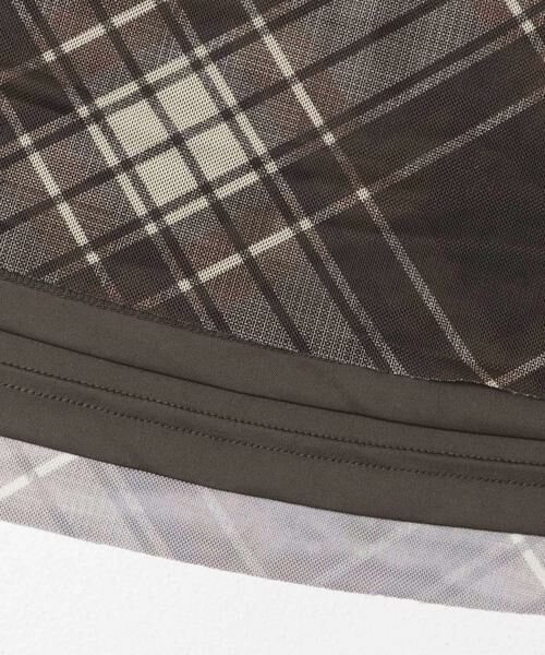 SENSE OF PLACE by URBAN RESEARCH / センスオブプレイス バイ アーバンリサーチ スカート | シアーチェックスカート | 詳細7