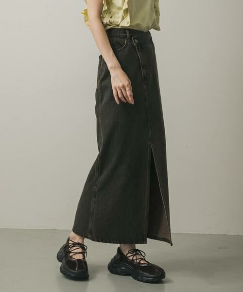 SENSE OF PLACE by URBAN RESEARCH / センスオブプレイス バイ アーバンリサーチ スカート | アシメベルトデニムスカート | 詳細2