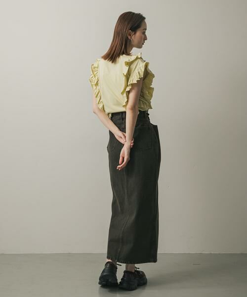 SENSE OF PLACE by URBAN RESEARCH / センスオブプレイス バイ アーバンリサーチ スカート | アシメベルトデニムスカート | 詳細5
