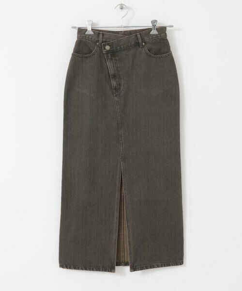 SENSE OF PLACE by URBAN RESEARCH / センスオブプレイス バイ アーバンリサーチ スカート | アシメベルトデニムスカート | 詳細8