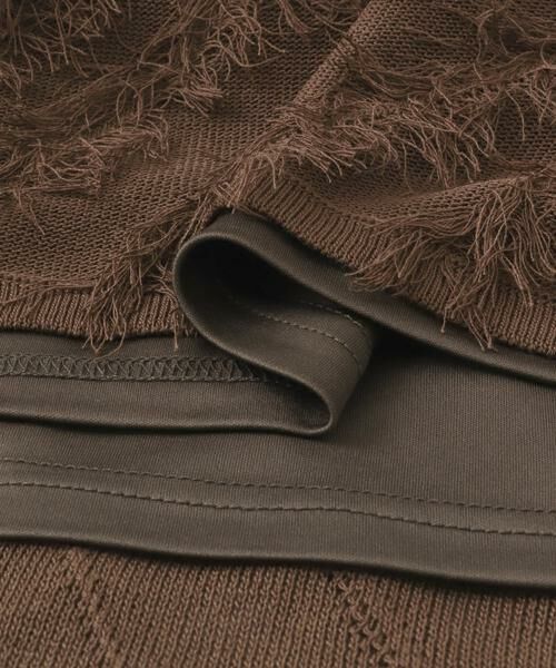 SENSE OF PLACE by URBAN RESEARCH / センスオブプレイス バイ アーバンリサーチ スカート | フリンジニットスカート | 詳細11