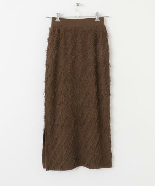 SENSE OF PLACE by URBAN RESEARCH / センスオブプレイス バイ アーバンリサーチ スカート | フリンジニットスカート | 詳細9