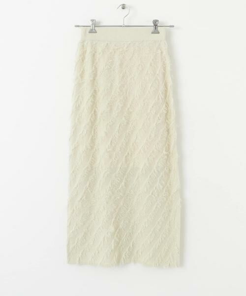 SENSE OF PLACE by URBAN RESEARCH / センスオブプレイス バイ アーバンリサーチ スカート | フリンジニットスカート | 詳細26