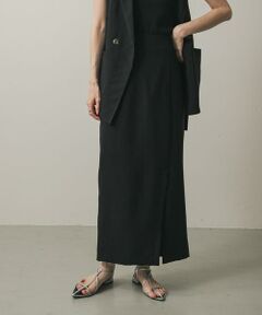 SENSE OF PLACE by URBAN RESEARCH / センスオブプレイス バイ アーバンリサーチ スカート | 『UR TECH DRYLUXE』リネンライクスリットタイトスカート