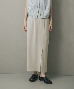 SENSE OF PLACE by URBAN RESEARCH / センスオブプレイス バイ アーバンリサーチ スカート | 『UR TECH DRYLUXE』リネンライクスリットタイトスカート