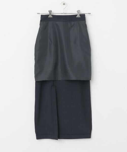 SENSE OF PLACE by URBAN RESEARCH / センスオブプレイス バイ アーバンリサーチ スカート | 『UR TECH DRYLUXE』リネンライクスリットタイトスカート | 詳細19