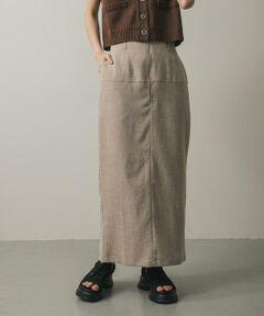 SENSE OF PLACE by URBAN RESEARCH / センスオブプレイス バイ アーバンリサーチ スカート | ツイードジップアイラインスカート