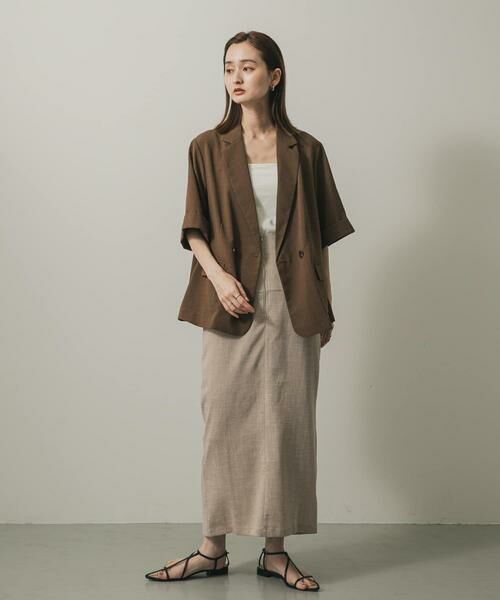 SENSE OF PLACE by URBAN RESEARCH / センスオブプレイス バイ アーバンリサーチ スカート | ツイードジップアイラインスカート | 詳細26