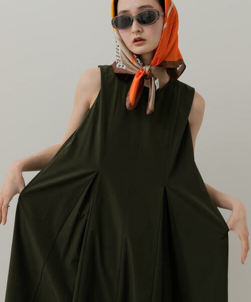 SENSE OF PLACE by URBAN RESEARCH / センスオブプレイス バイ アーバンリサーチ ワンピース | 4WAYストレッチテントラインワンピース | 詳細1