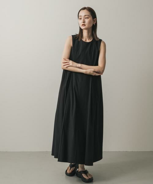 SENSE OF PLACE by URBAN RESEARCH / センスオブプレイス バイ アーバンリサーチ ワンピース | 4WAYストレッチテントラインワンピース | 詳細24