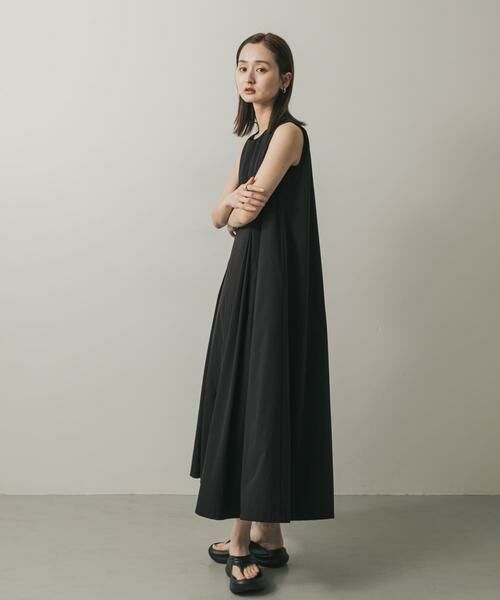 SENSE OF PLACE by URBAN RESEARCH / センスオブプレイス バイ アーバンリサーチ ワンピース | 4WAYストレッチテントラインワンピース | 詳細25