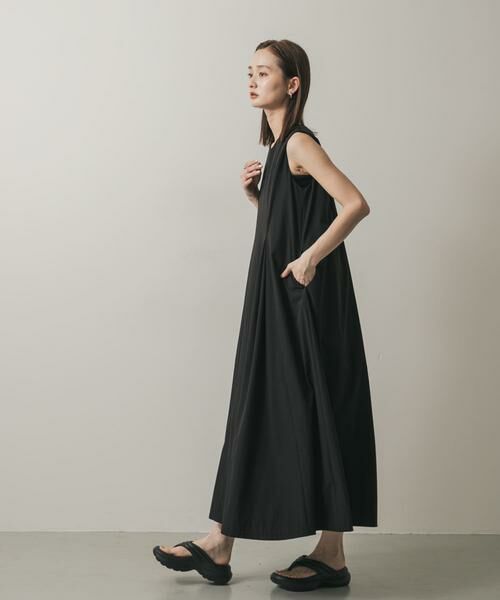 SENSE OF PLACE by URBAN RESEARCH / センスオブプレイス バイ アーバンリサーチ ワンピース | 4WAYストレッチテントラインワンピース | 詳細26