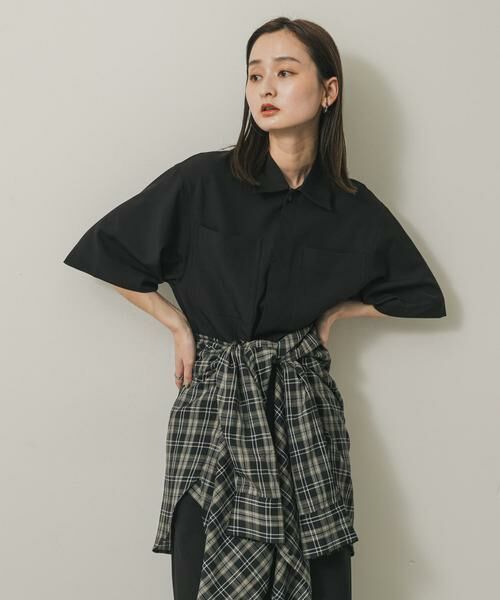 SENSE OF PLACE by URBAN RESEARCH / センスオブプレイス バイ アーバンリサーチ サロペット・オールインワン | ハーフスリーブジャンプスーツ | 詳細1