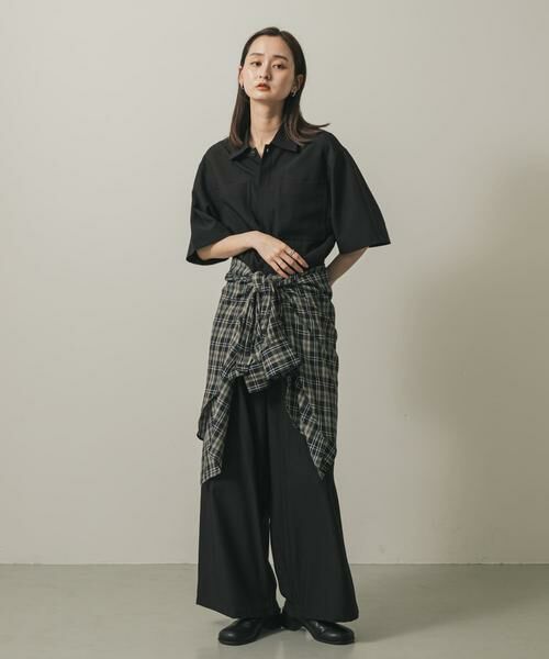 SENSE OF PLACE by URBAN RESEARCH / センスオブプレイス バイ アーバンリサーチ サロペット・オールインワン | ハーフスリーブジャンプスーツ | 詳細3